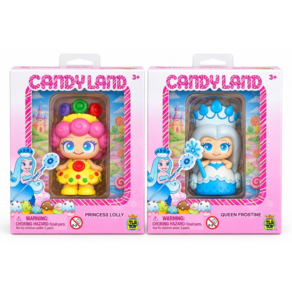 The Loyal Subjects Candy Land Princess Lolly Queen Frostine Set Cheebee Cuties